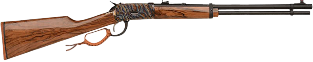 Gforce Arms GFLVR3030CC LVR  30-30 Win 5+1 20" Blued Barrel, Color Case Hardened Rec, Turkish Walnut Stock, Fiber Optic Sights