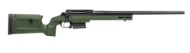 Aero Precision APBR01030004 SOLUS Bravo 308 Win 5+1 20" Threaded Sendero Profile, Black Barrel/Rec, OD Green Fully Adjustable KRG Bravo Chassis, Single Stage Trigger, Scope Mount