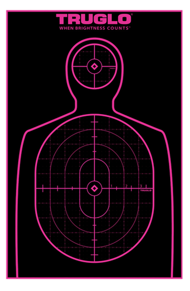 Truglo Tru-see, Tru Tg-tg13a12bb  Target Handgun 12x18 12pk
