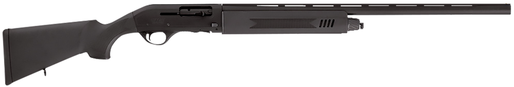 Hatsan USA HEPS20280501 Escort PS  Full Size 20 Gauge Semi-Auto 3" 4+1 28" Black Chrome Vent Rib Barrel, Black Anodized Grooved Aluminum Receiver, Adjustable Black Synthetic Stock