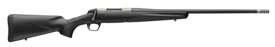 Browning 035601299 X-Bolt Hunter Full Size 6.8 Western 3+1 24"Matte Blued Sporter SR Barrel, Matte Gray Drilled & Tapped/X-Lock Mount Stainless Steel Receiver, Black Fixed Composite Stock