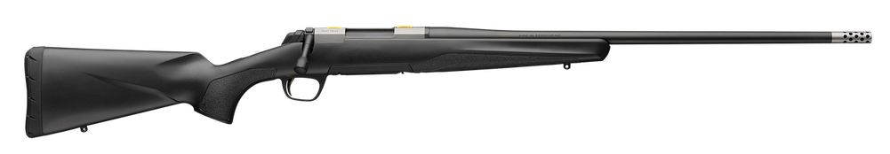 Browning 035601294 X-Bolt Hunter 6.5 PRC 3+1 24" Matte Blued Sporter SR Barrel, Matte Gray Drilled & Tapped/X-Lock Mount Stainless Steel Receiver, Black Fixed Composite Stock