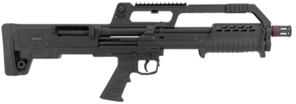 Escort HEBP41180001  BullTac 410 Gauge Pump 3" 5+1 18" Black Steel Barrel, Black Picatinny Rail Aluminum/Polymer Receiver, Bullpup w/Pistol Grip Synthetic Stock