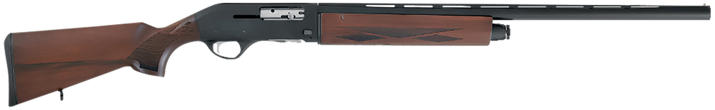 Escort HEAS202805W2 Escort WS  Full Size 20 Gauge Semi-Auto 3" 4+1 28" Black Chrome Vent Rib Barrel, Black Anodized Grooved Aluminum Receiver, Adjustable Turkish Walnut Stock