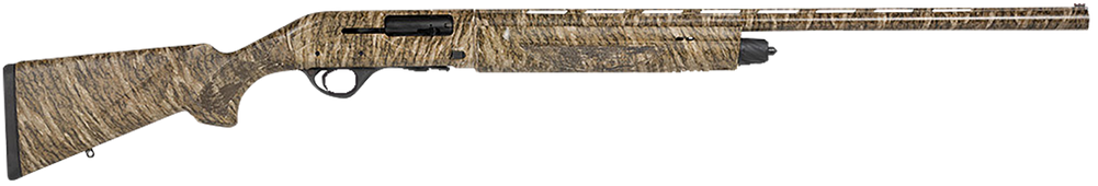 Escort HEPS412805BL Escort PS  Full Size 410 Gauge Semi-Auto 3" 4+1 28" Mossy Oak Bottomland Vent Rib Barrel, Grooved Aluminum Receiver & Adjustable Mossy Oak Bottomland Synthetic Stock