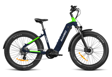 Rambo Bikes Pursuit 2.0, Rambo R750pstblg    Pursuit 2.0 750w  St  Nvy/ngrn