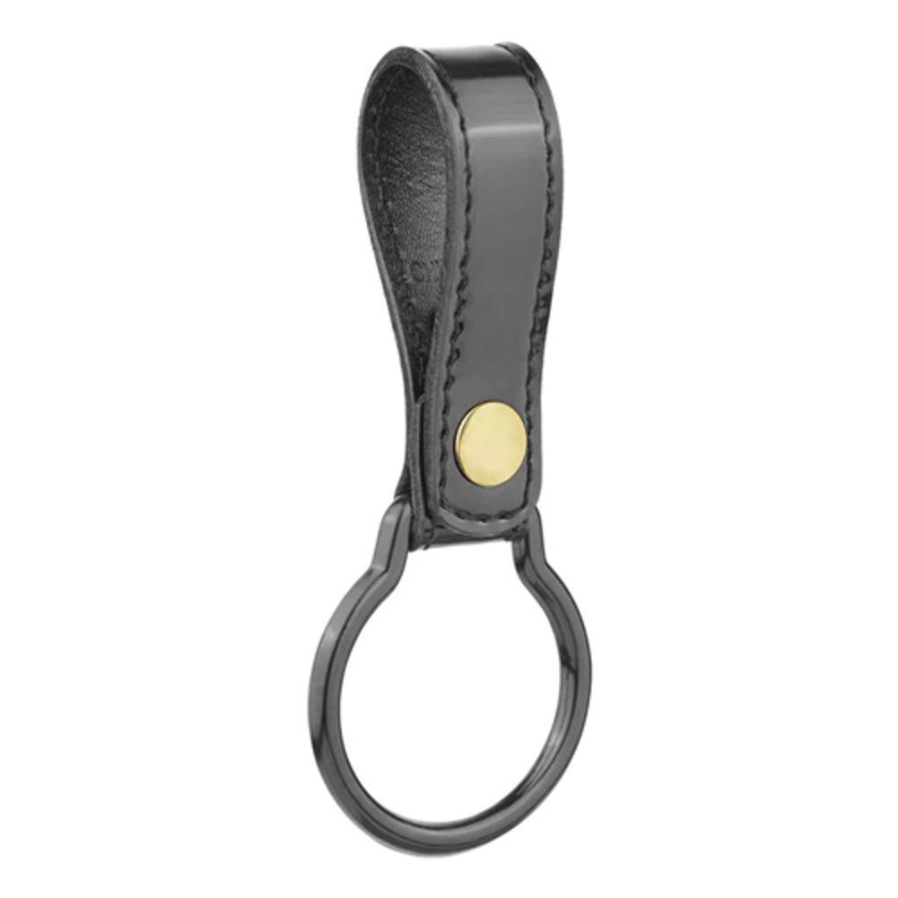 Hi-Gloss Leather D Cell Flashlight Strap