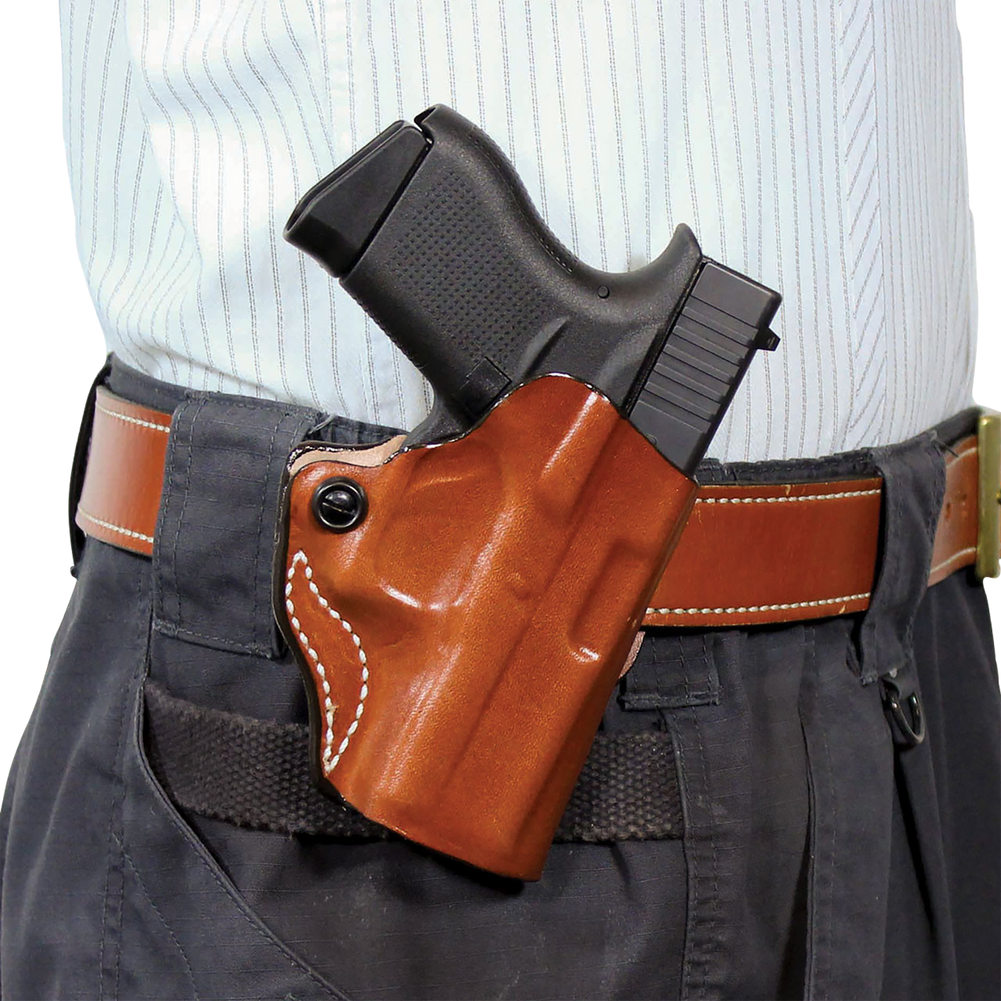 Desantis Gunhide Mini Scabbard, Des 019tab6z0 Mini Scab Glk19,19 G5,19x,23,32,36 T