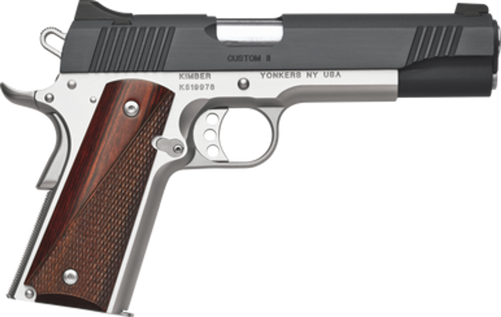 Kimber Mfg.,inc Custom Ii, Kimber 3200334 Custom Ii Two-tone              9mm
