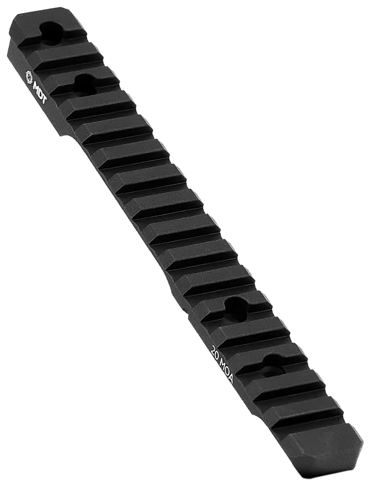 Mdt Sporting Goods Inc 20 Moa Picatinny Scope Base, Mdt 102357blk  Picatinny Scope Base 20moa How1500
