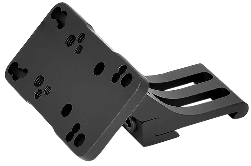 Warne Red-dot Riser 45 Degree Offset Reflex, Warne 6110mr Red-dot Riser 45° Offset Reflex  Rh