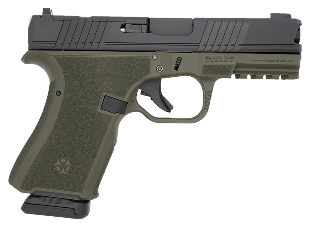 Black Rain , Bro Fl-9mm-od-blk     Frontline  9 4" Odg/blk 15+1