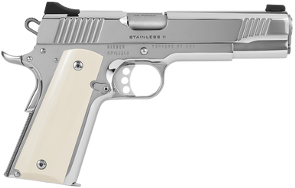 Kimber Mfg.,inc High Polished, Kimber 3200397 Stainless Ii High Polish    38super