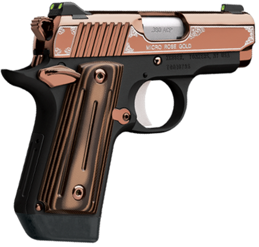 Kimber Mfg.,inc Micro, Kimber 3300173 Micro Rose Gold Ns           380acp