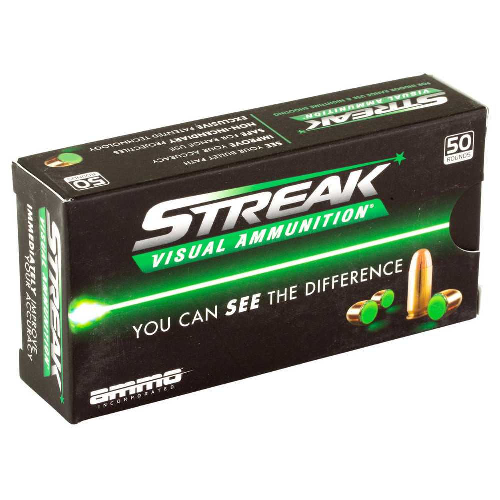 Streak Grn 9mm 124gr Tmc 50/1000