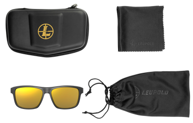 Leupold Performance Wear, Leu 179631 Katmai     Matte Black     Orng  Mirror