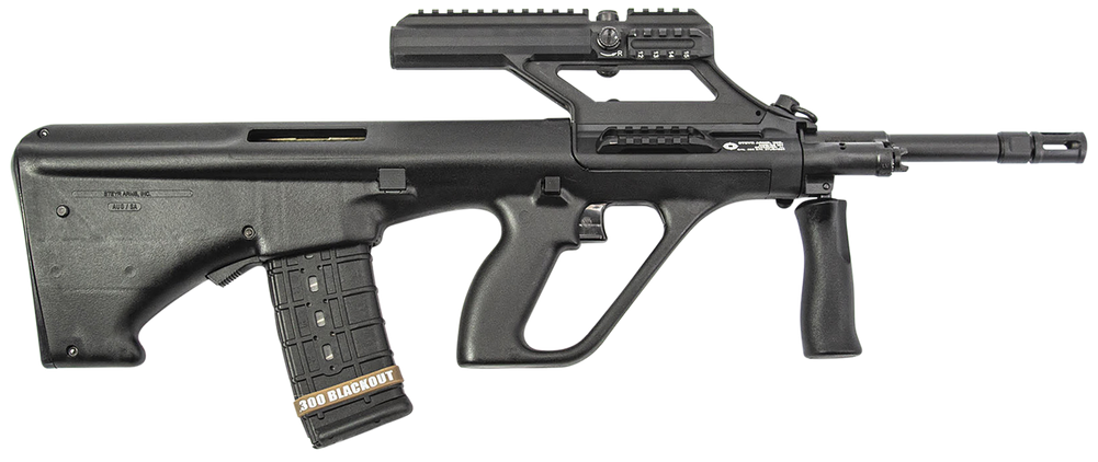 Steyr Aug A3, Aug M2blkext300sp Aug A3 M2 16in W/optic 300bo Blk