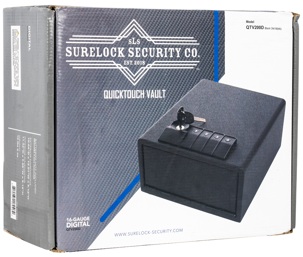 Surelock (dansons Us Llc) Quicktouch, Surelock 3418946 Quicktouch Vault-model 200 Dig Surelock (dansons Us Llc) Quicktouch, Surelock 3418946 Quicktouch Vault-model 200 Dig