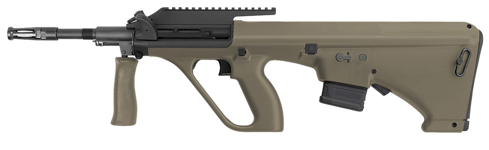 Steyr Arms AUGM1MUDNATOLCA AUG A3 M1 *CA Compliant 5.56x45mm NATO 10+1 20" Black Steel Barrel, Black Picatinny Rail Aluminum Receiver, Mud Synthetic Bullpup Stock, Mud Polymer Grip, NATO Mag