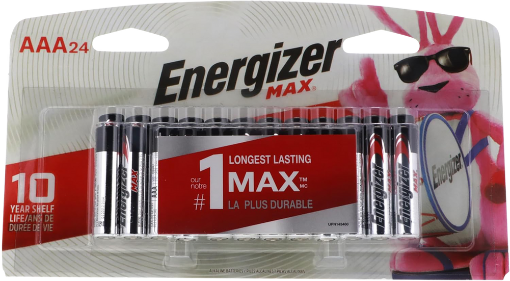 Rayovac Aaa, Energizer E92bp-24.e4  Max Aaa 24pk