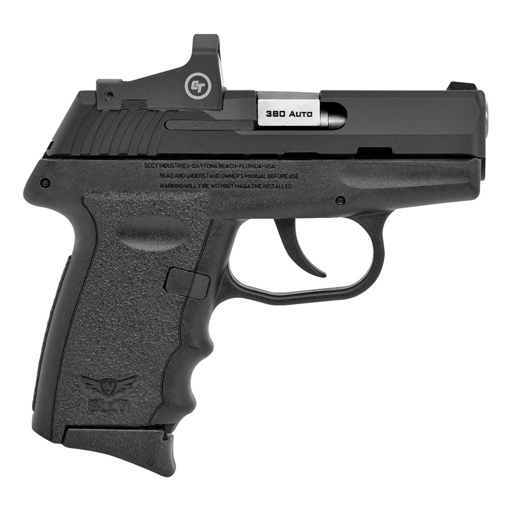 Sccy Cpx-3 380acp 3" 10rd Blk Rd