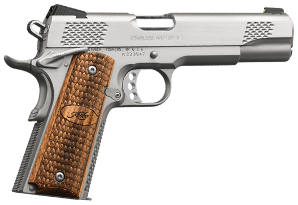 Kimber Mfg.,inc Stainless, Kimber 3200181ca Stainless Raptor Ii    *ca* 45acp