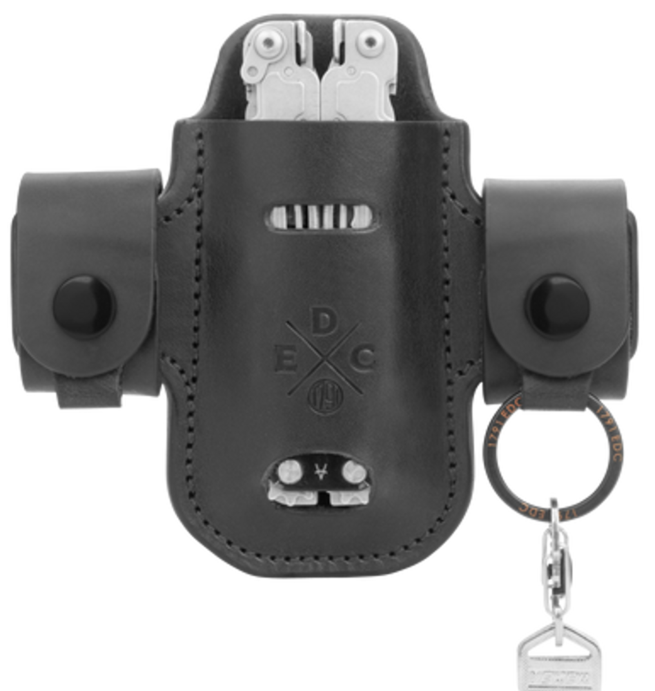 1791 Gunleather Edc, 1791 Hd-as-sl-blk-a  Edc Hvy Duty Actn Snap Solo