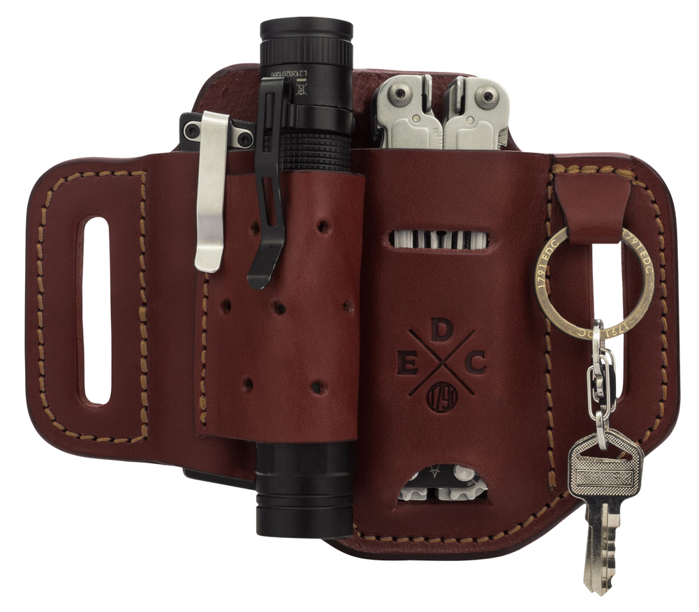 1791 Gunleather Edc, 1791 Hd-es-lf-chn-a  Edc Hvy Duty Esy Slide Lg Tan