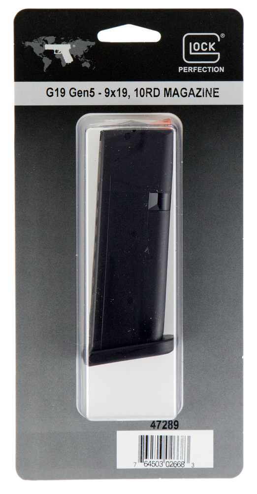 GLOCK Magazine G19 G5 9mm 10rd Pkg
