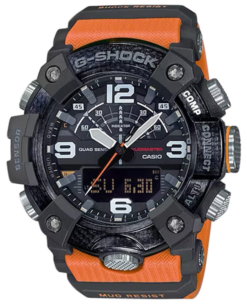 G-shock/vlc Distribution G-shock, Gshock Ggb1001a9   Tactical Mudmaster      Orn/blk