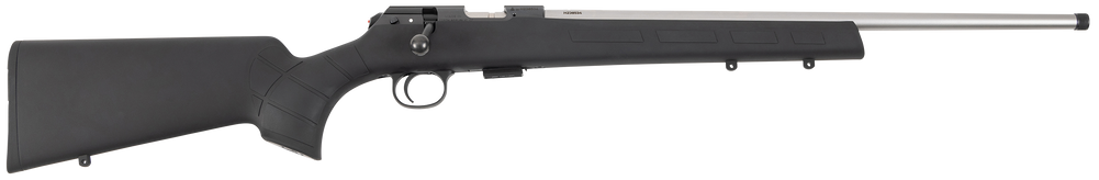 CZ-USA 02395 CZ 457 American 22 LR 5+1 20" Stainless Steel Threaded Barrel, American Style Black Synthetic Stock