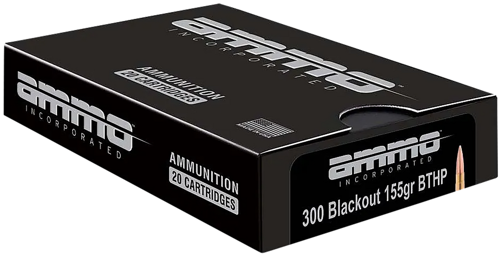 Ammo Incorporated Match, Ammoinc 300b155bthpa20  Match  300b  115bthp 20/10