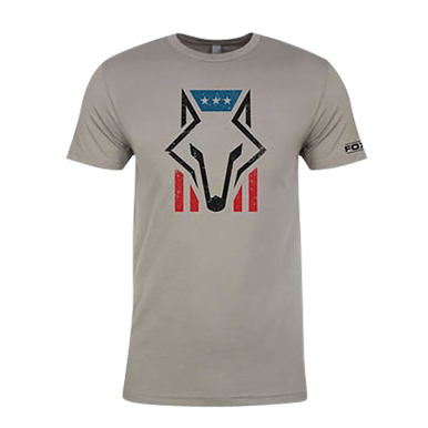 Foxpro Foxhead, Foxpro Fhfgm            Shirt Foxhead Flag Gry Md