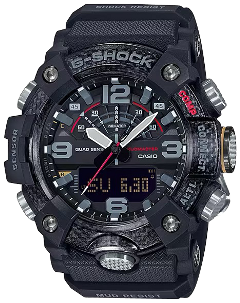 G-shock/vlc Distribution G-shock, Gshock Ggb1001a    Tactical Mudmaster          Blk