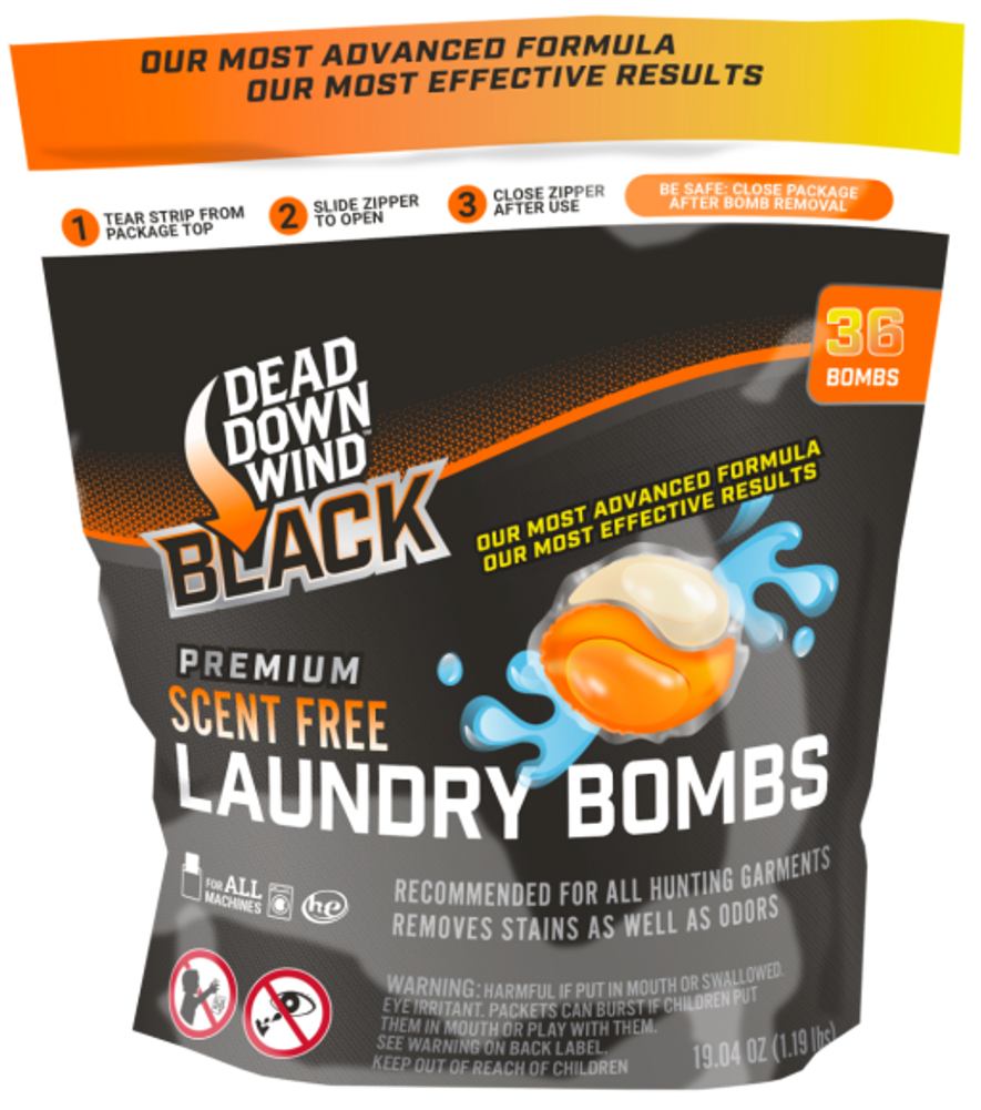 Dead Down Wind (arcus) Laundry Bombs, Ddw 118418     Black Prem Laundry Bombs 36ct