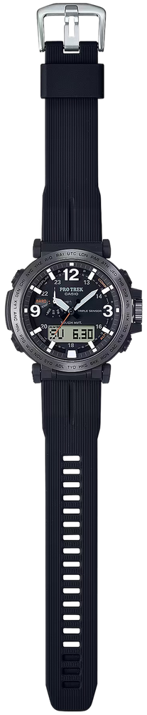 G-shock/vlc Distribution Casio, Gshock Prw6611y1a  Casio Pro Trek Solar        Blk