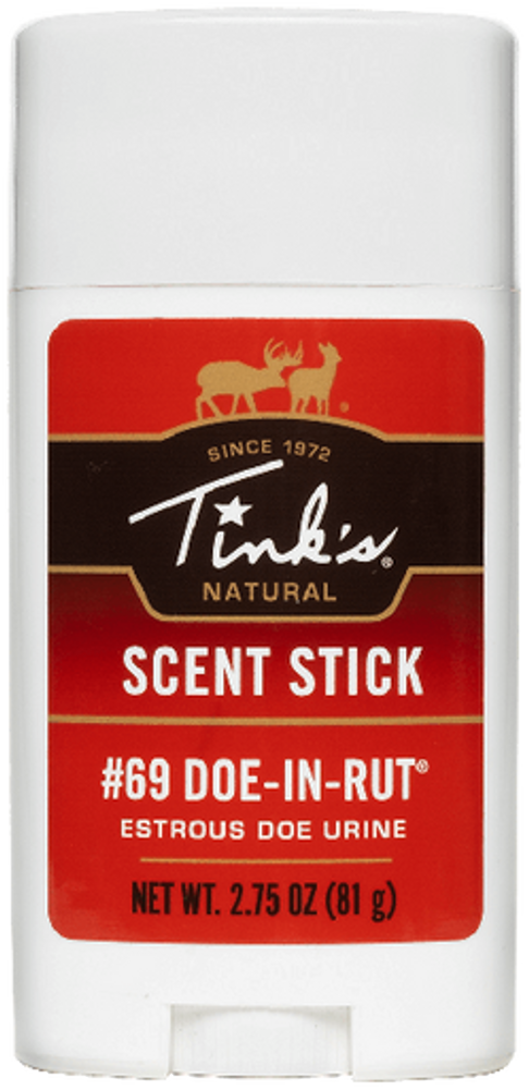 Dead Down Wind (arcus) #69, Tinks W6377    #69 Doe In Rut Stick Natural 2.75oz