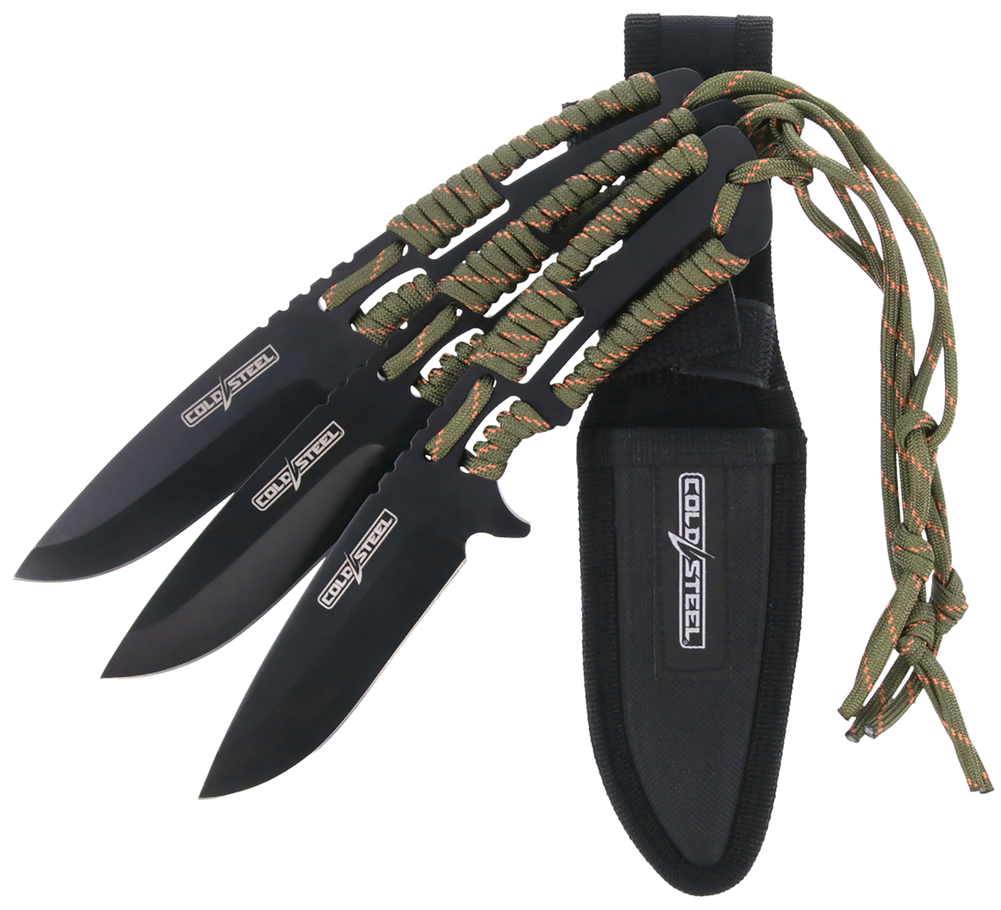 Cold Steel Throwing Knives, Cold Csth44kvd3pk Throwing Knives Dp   4.4     Blk