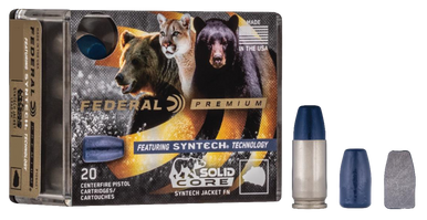 Federal Premium, Fed P40shc1        40      165 Syn Jsolid    20/10