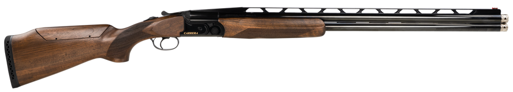 F.A.I.R. FRDC421230 Carrera One HR 12 Gauge 2rd 3" 30" High Vent Ribbed Barrel, Tri-Alloyed Steel Receiver w/Blued Metal Finish, Checkered Walnut Stock w/Monte Carlo Comb, Auto Ejectors
