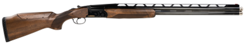 F.A.I.R. FRDC421230 Carrera One HR 12 Gauge 2rd 3" 30" High Vent Ribbed Barrel, Tri-Alloyed Steel Receiver w/Blued Metal Finish, Checkered Walnut Stock w/Monte Carlo Comb, Auto Ejectors