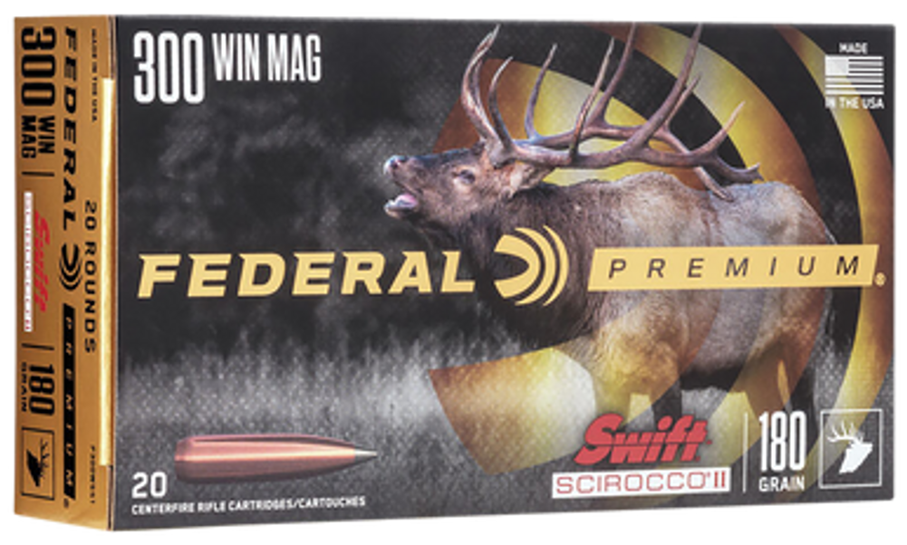 Federal Premium, Fed P300wss1       300     180 Swft Scir     20/10