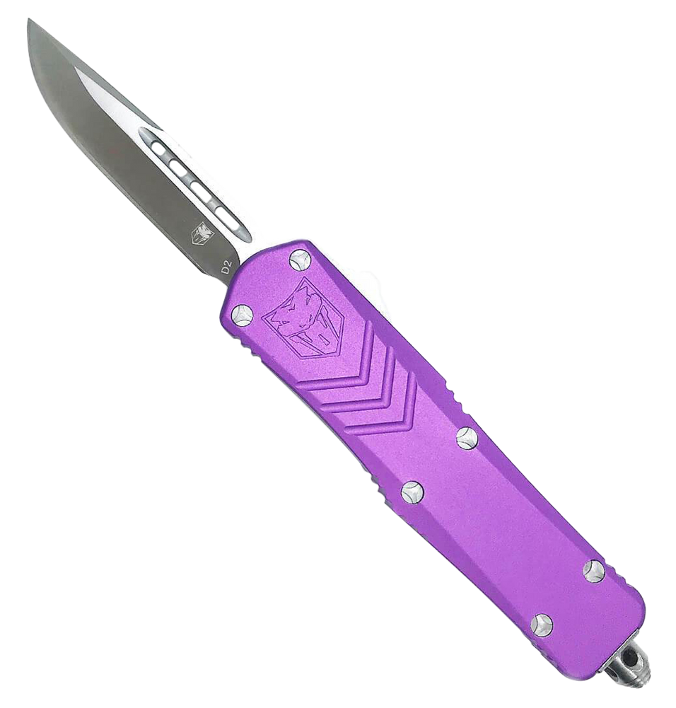 Cobra Tec Knives Llc Fs-x, Cobra Spurfxsdns     Small Fs-x Purple Drop