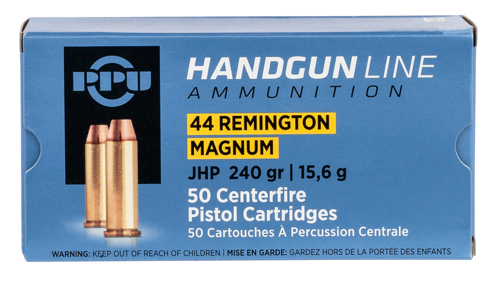 Ppu Handgun, Ppu Pph44mh     44mg        240 Jhp          50/10