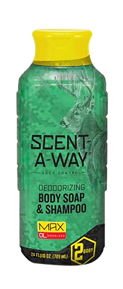 Scent-A-Way 07756 Max Green Soap Odor Eliminator Odorless Scent Vegetable Proteins 24 oz Liquid - 127588