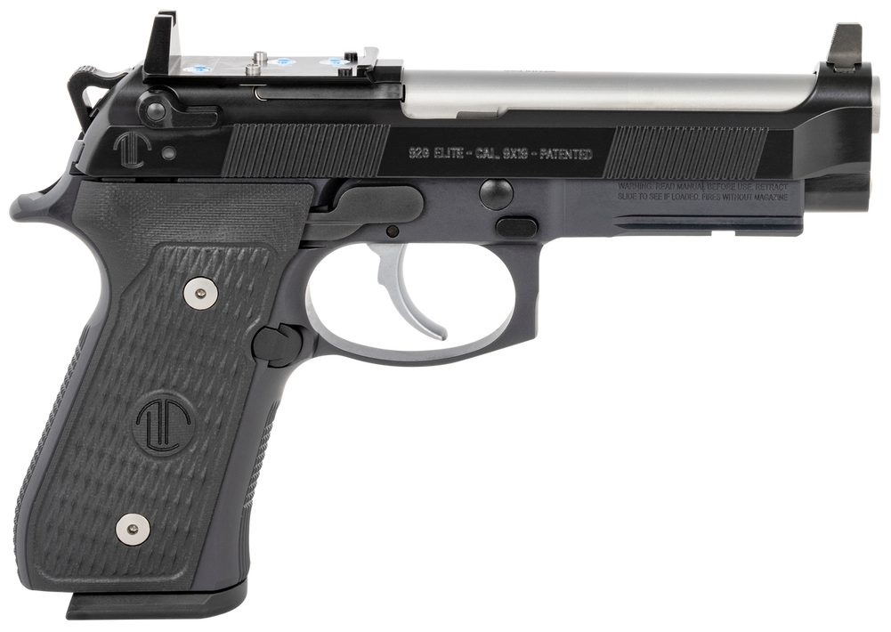 Langdon Tactical Tech LTT92ERDOTJ 92 Elite LTT  9mm Luger 4.70" 17+1 Black Cerakote Black Steel with Red Dot Optic Cut Slide Black Polymer Grip Trigger Job