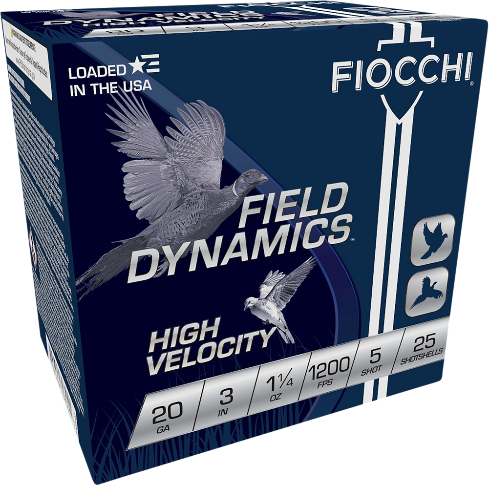 Fiocchi Field Dynamics, Fio 203hv5    High Vel   20 3in  5sht   11/4 25/10