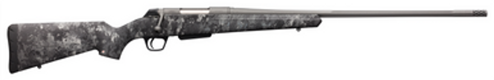 Winchester Guns 535776255 XPR Extreme Hunter 300 WSM 3+1 Cap 24" MB Tungsten Gray Cerakote Rec TrueTimber Midnight Stock Right Hand with MOA Trigger System (Full Size) No Sights