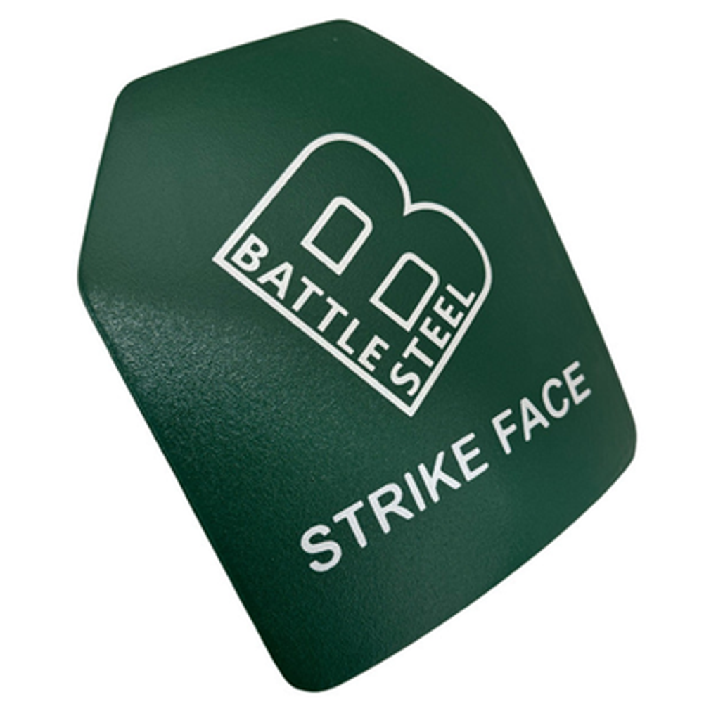 BattleSteel Level 4 10x12 Armor Plates Shooters Cut Multi-Curve Full Ceramic Face BattleSteel Level 4 10x12 Armor Plates Shooters Cut Multi-Curve Full Ceramic Face