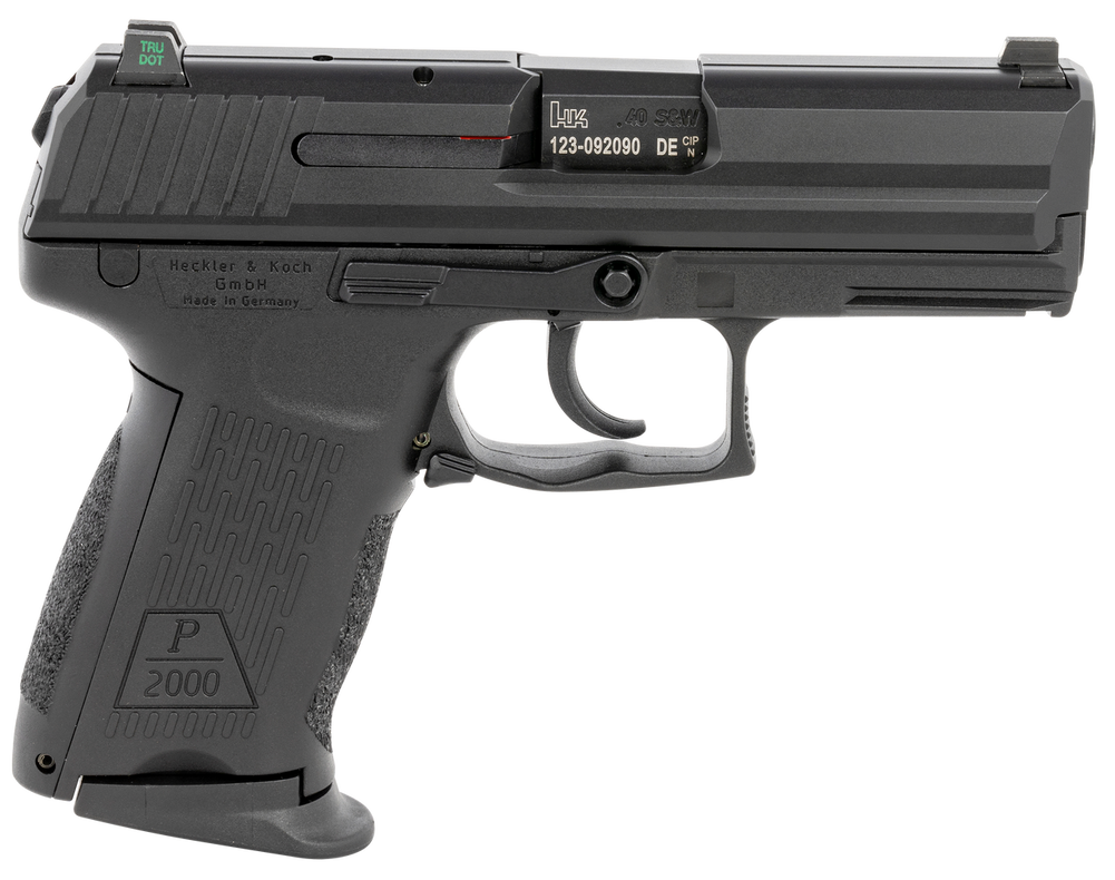 Heckler and Koch (HK USA) P2000 V2 LEM DAO 40S&W 10+1 NS Heckler and Koch (HK USA) P2000 V2 LEM DAO 40S&W 10+1 NS